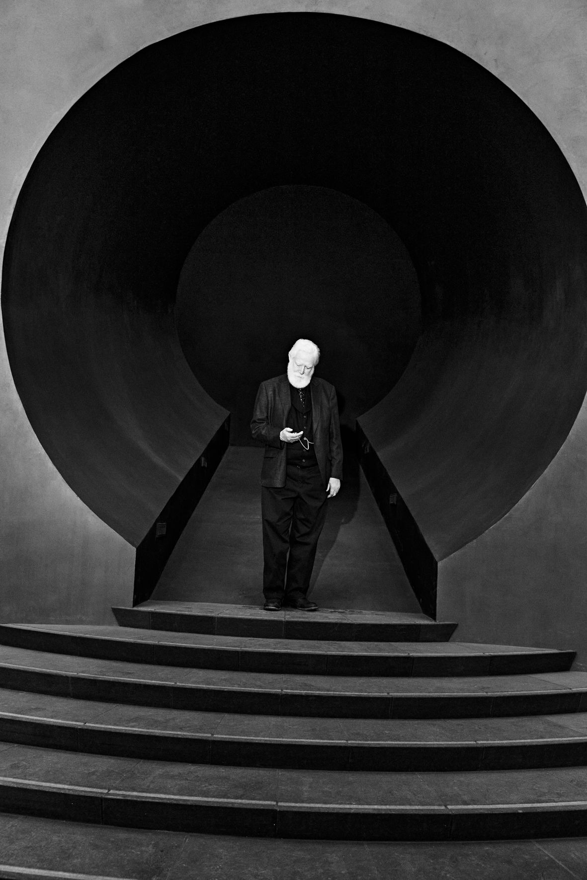 James Turrell by Ellen von Unwerth