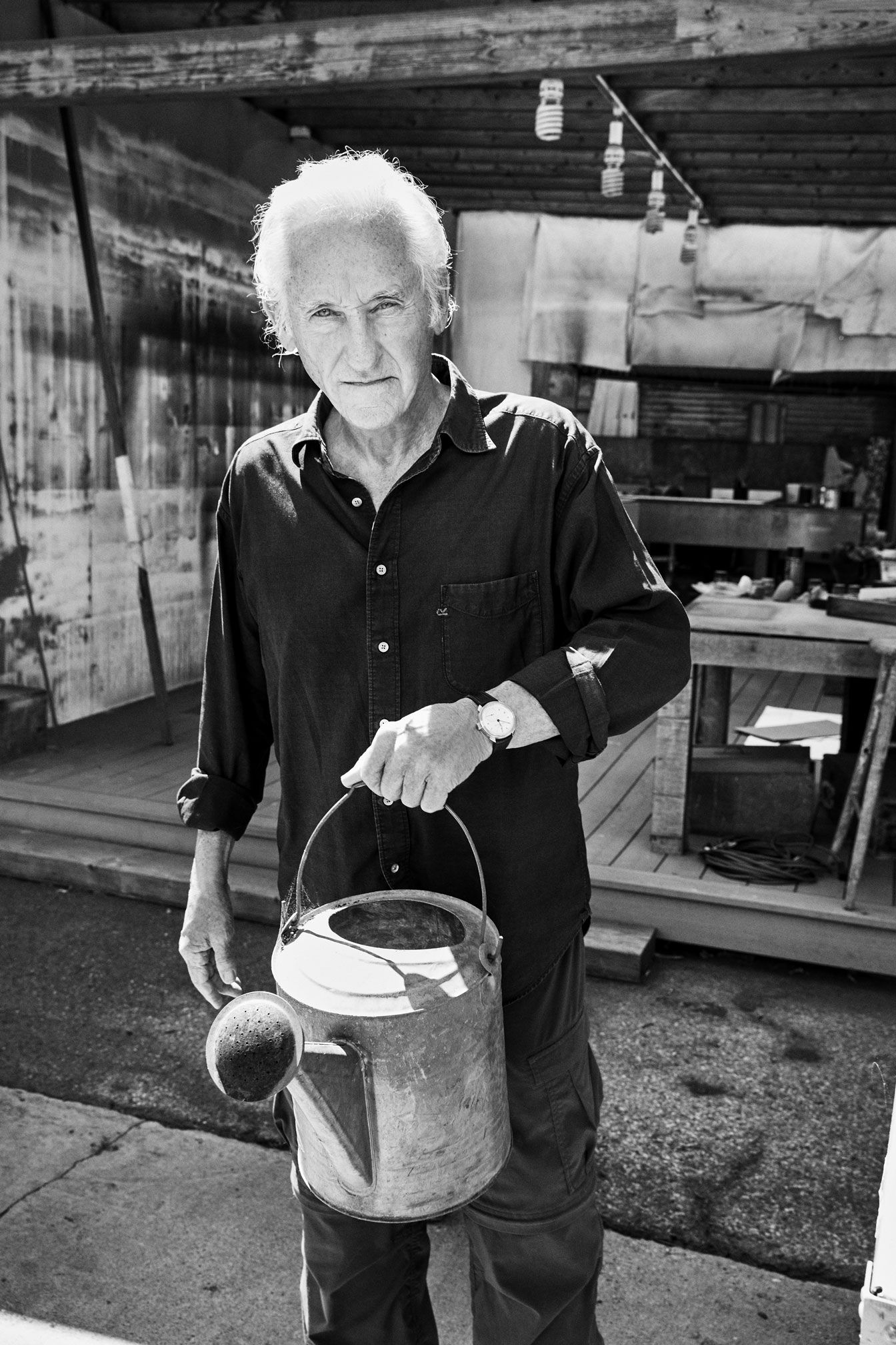 Edward Ruscha by Ellen von Unwerth