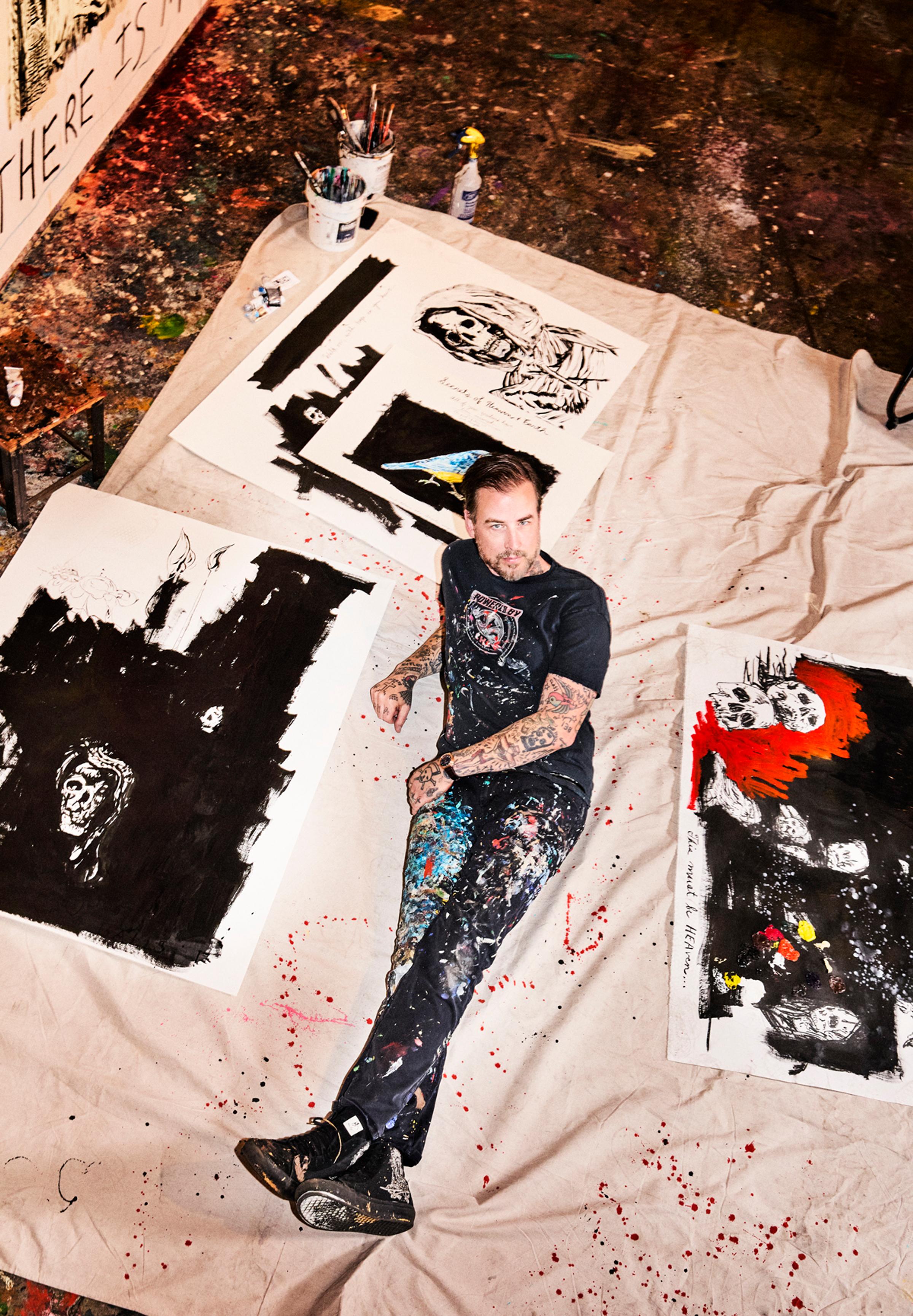 Wes Lang by Ellen von Unwerth