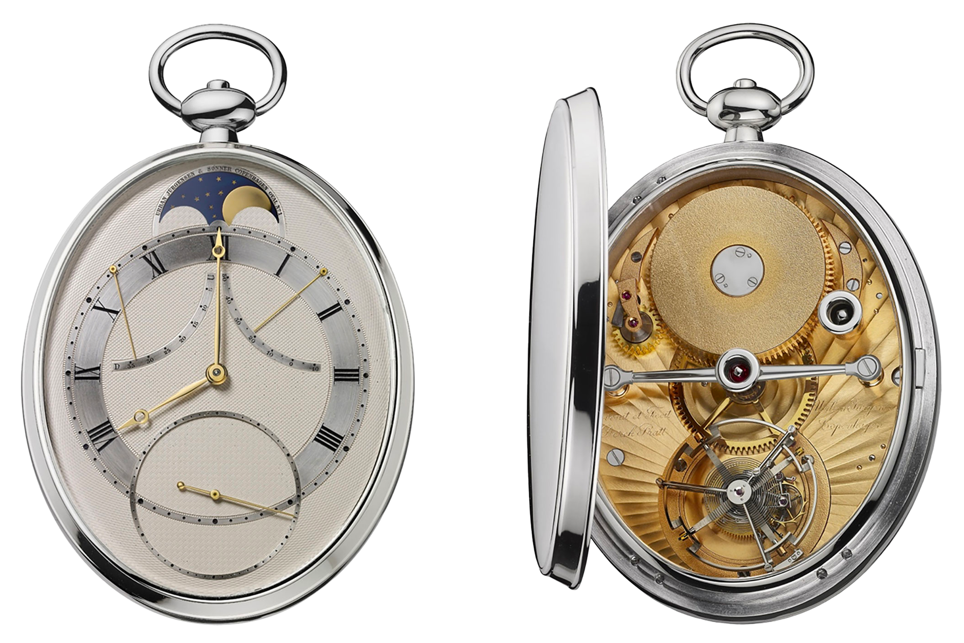 The oval pocket watch