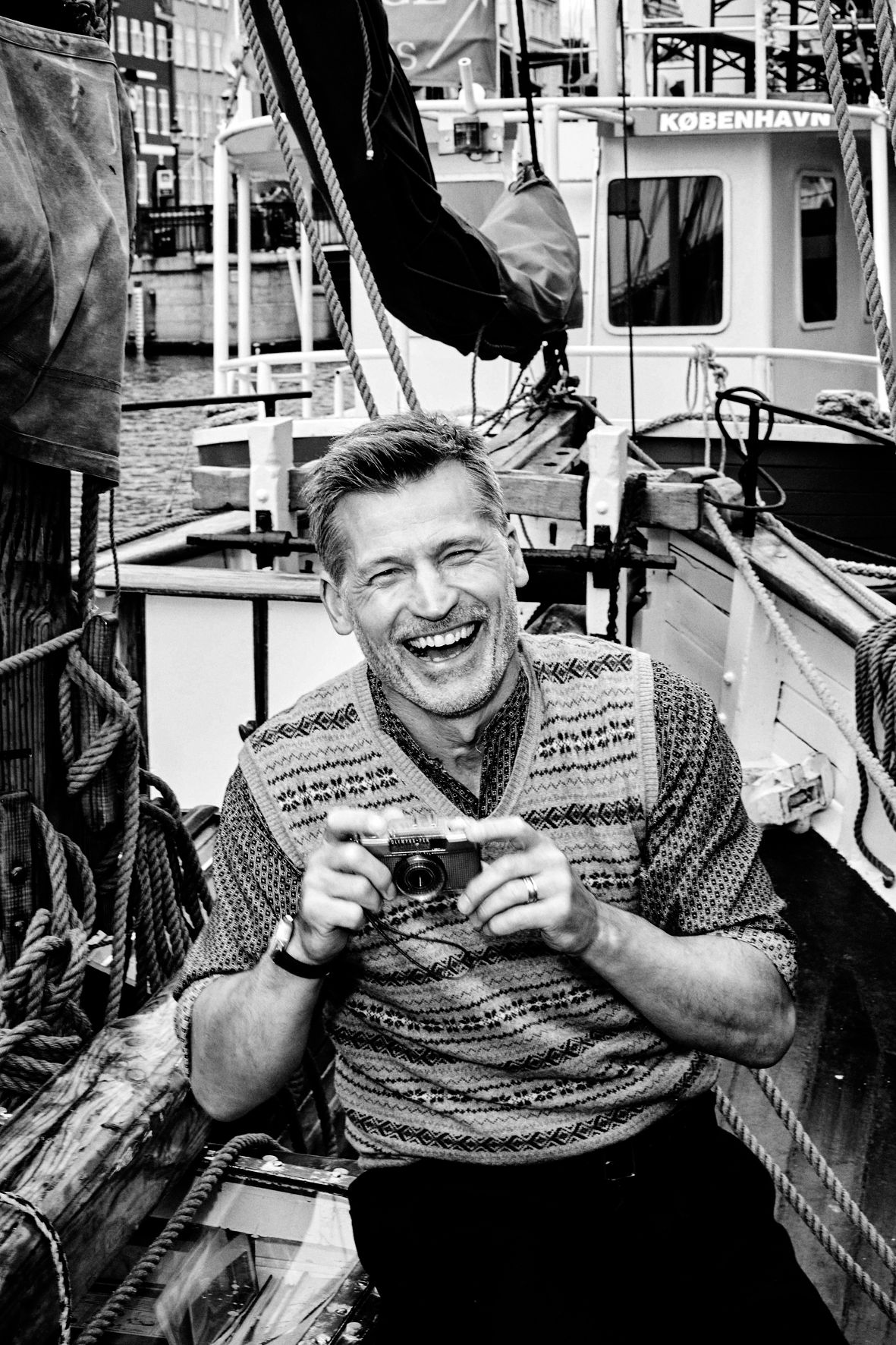 Nikolaj Coster-Waldau by Ellen von Unwerth