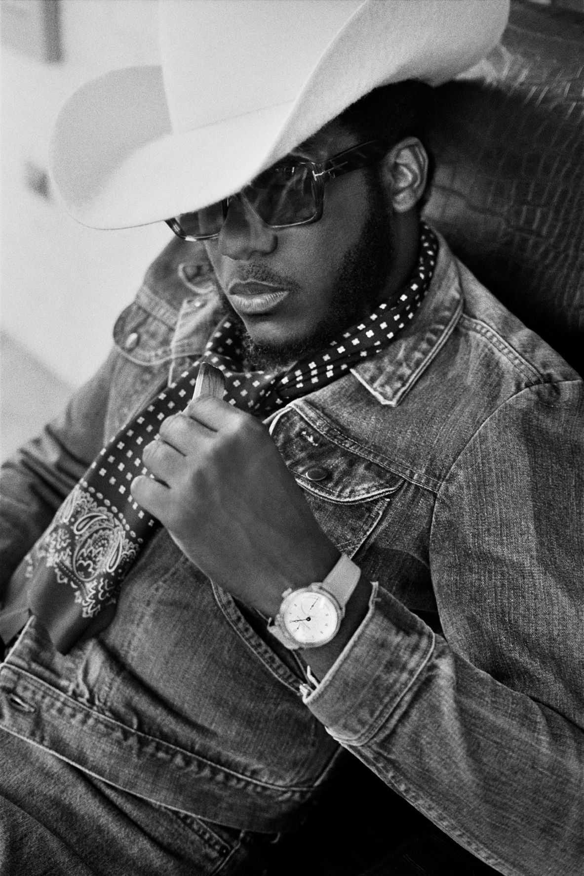 Leon Bridges by Ellen von Unwerth