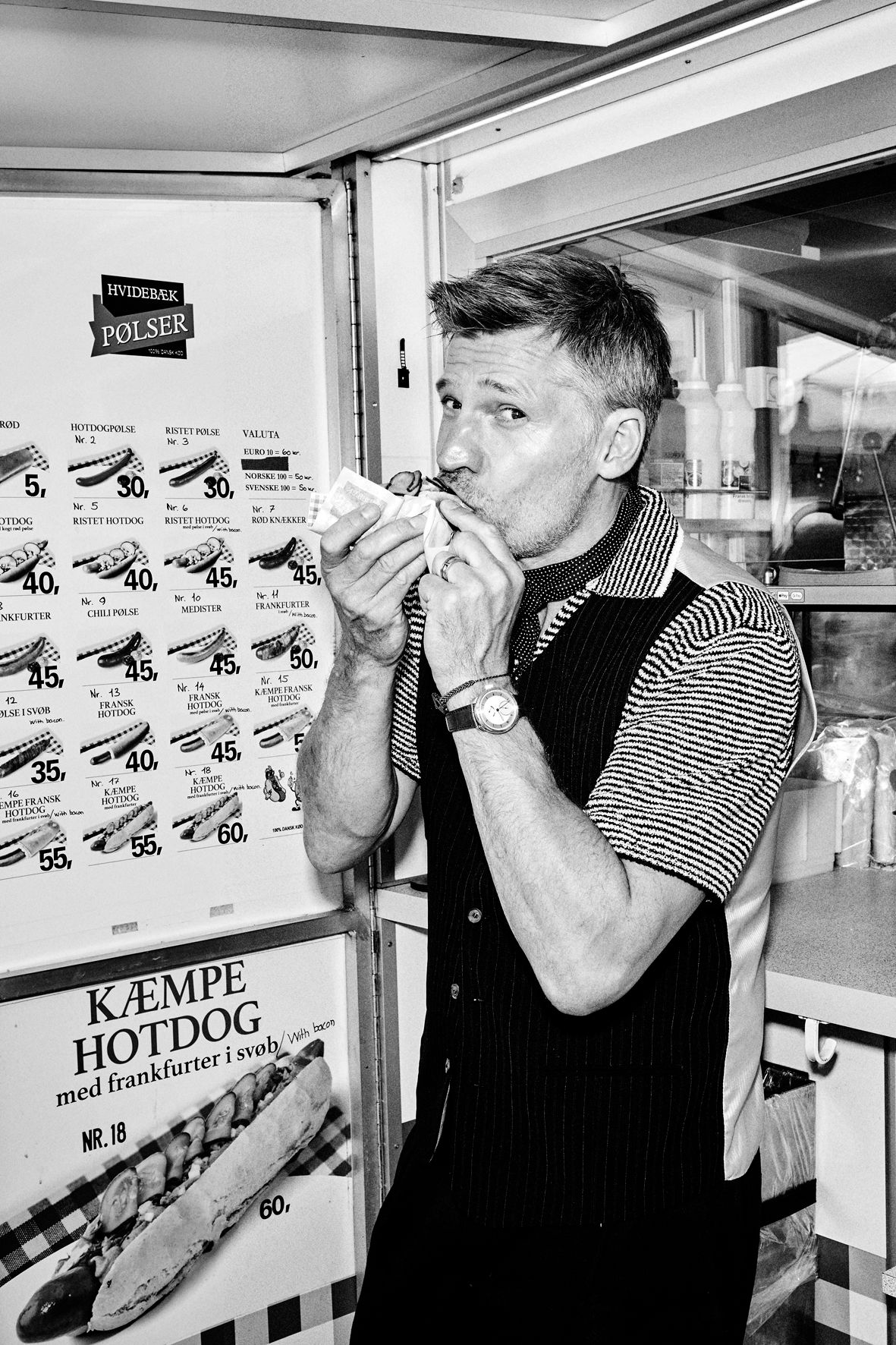 Nikolaj Coster-Waldau by Ellen von Unwerth