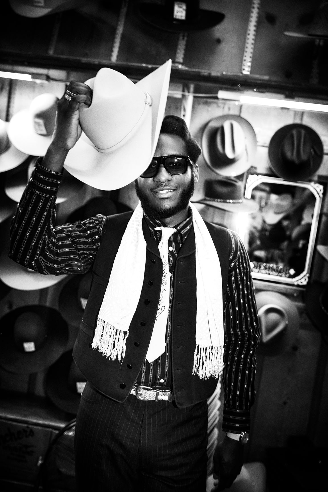 Leon Bridges by Ellen von Unwerth