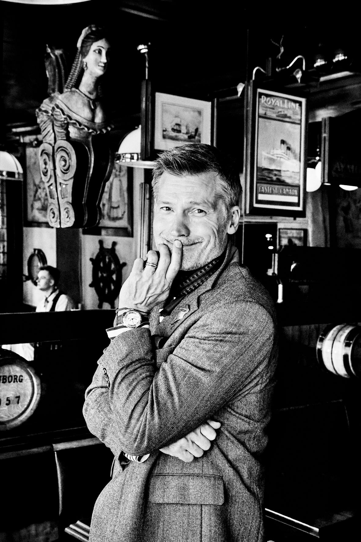 Nikolaj Coster-Waldau by Ellen von Unwerth